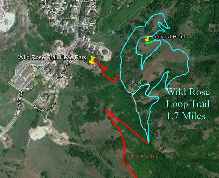 Wild Rose Loop Map